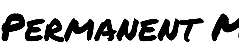 Permanent Marker Font Download Free