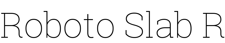 Roboto Slab Regular Font Download Free