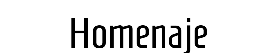 Homenaje Regular Font Download Free
