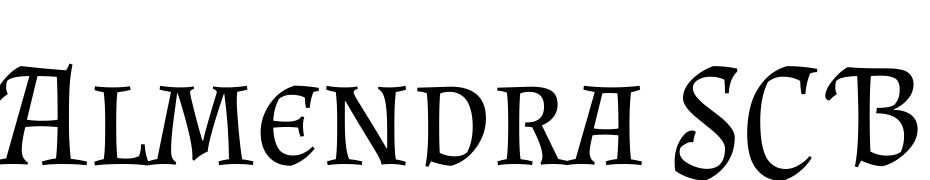 Almendra SC Bold Italic cкачати шрифт безкоштовно