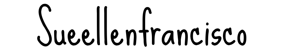 Sue Ellen Francisco Font Download Free