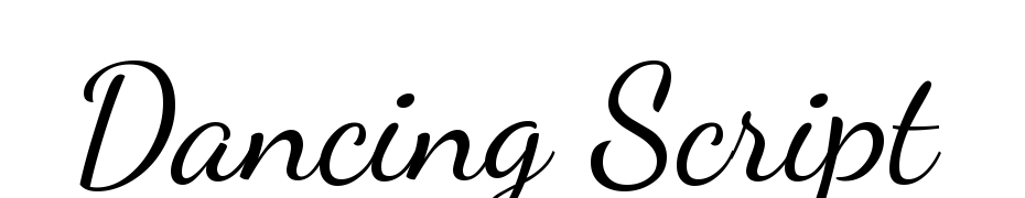 Dancing Script Scarica Caratteri Gratis