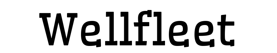 Wellfleet Font Download Free