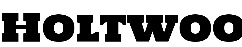 Holtwood One SC Font Download Free
