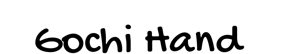 Gochi Hand Fuente Descargar Gratis