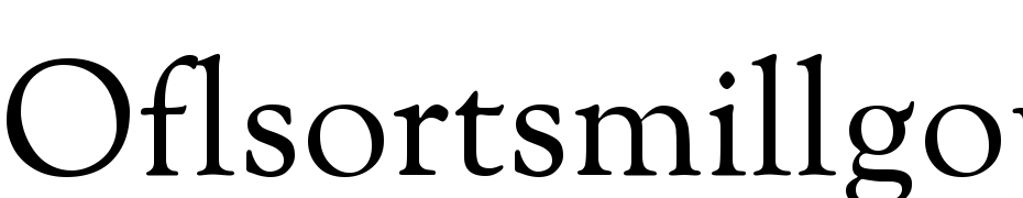 OFL Sorts Mill Goudy TT Font Download Free