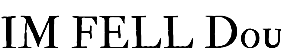 IM FELL Double Pica SC Font Download Free