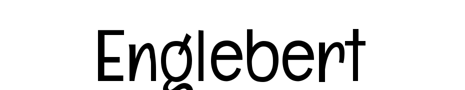 Englebert Font Download Free