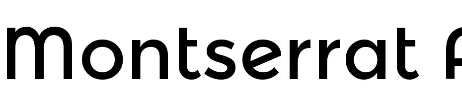 Montserrat Alternates Bold Font Download Free