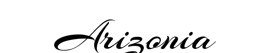 Arizonia Font Download Free