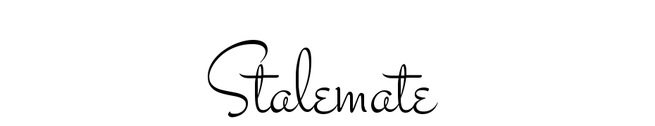 Stalemate Font Download Free