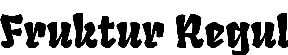 Fruktur Regular Font Download Free