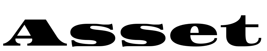 Asset Font Download Free