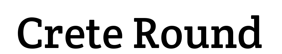 Crete Round Font Download Free