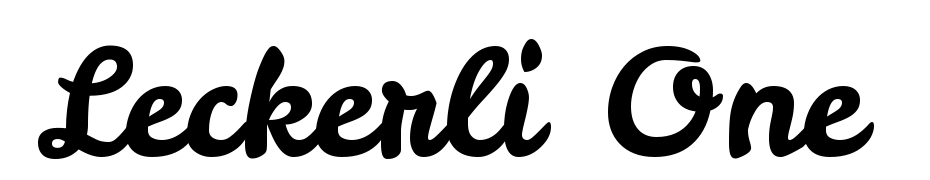 Leckerli One Schrift Herunterladen Kostenlos