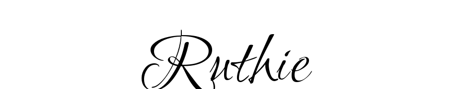 Ruthie Font Download Free