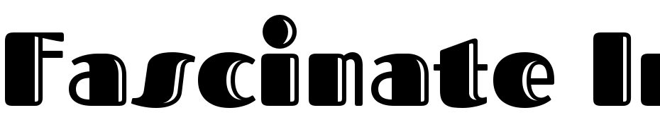 Fascinate Inline Font Download Free