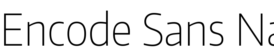 Encode Sans Narrow Thin Yazı tipi ücretsiz indir