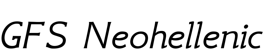 GFS Neohellenic Bold Font Download Free
