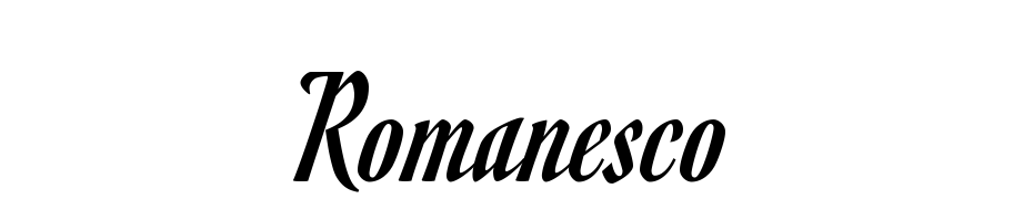 Romanesco cкачати шрифт безкоштовно