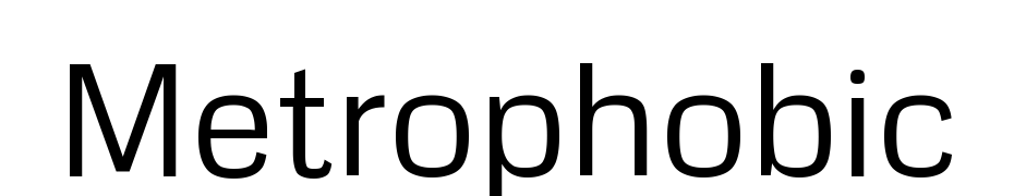 Metrophobic Font Download Free