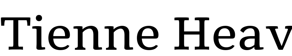 Tienne Heavy Fuente Descargar Gratis