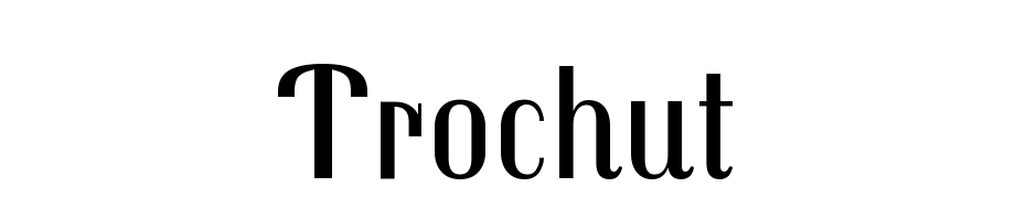 Trochut Font Download Free