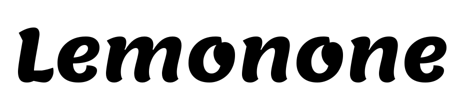 Lemon One Regular Font Download Free