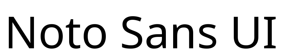 Noto Sans UI Font Download Free