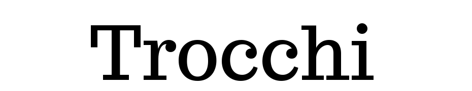 Trocchi Font Download Free