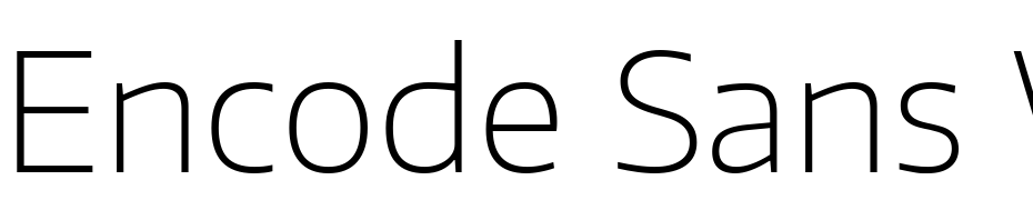 Encode Sans Wide Font Download Free