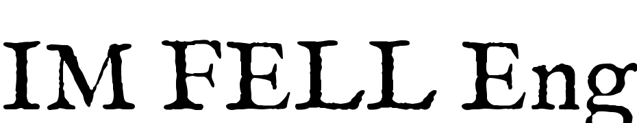 IM FELL English Italic Font Download Free