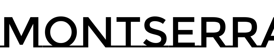 Montserrat Subrayada Bold Font Download Free
