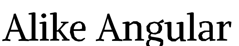 Alike Angular Font Download Free