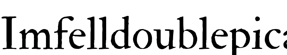 IM FELL Double Pica Roman Font Download Free