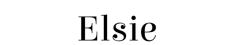 Elsie Font Free Download