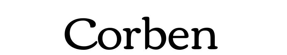 Corben Font Download Free