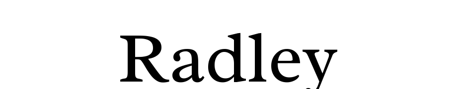 Radley Font Download Free