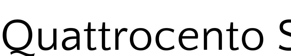 Quattrocento Sans Bold Font Download Free