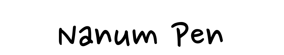Nanum Pen Font Download Free