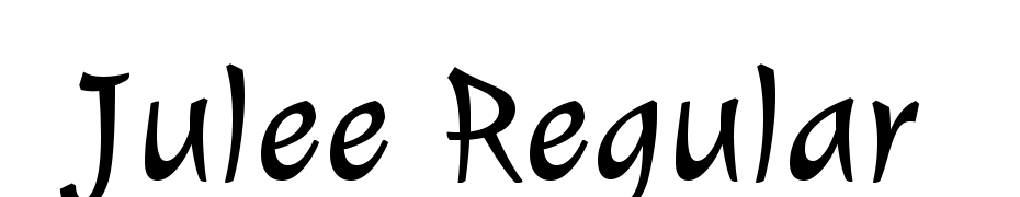Julee Regular Font Download Free
