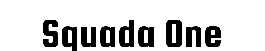 Squada One Fuente Descargar Gratis