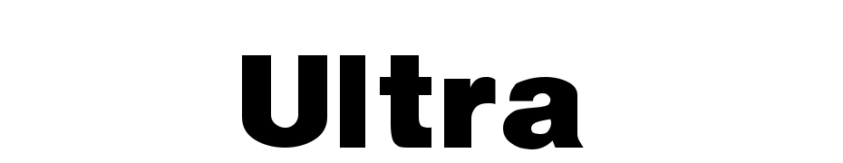 Ultra Regular Font Download Free