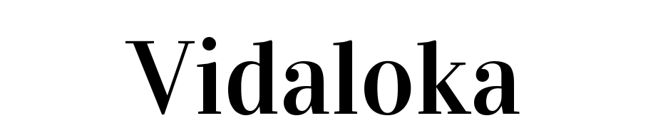 Vidaloka Font Download Free