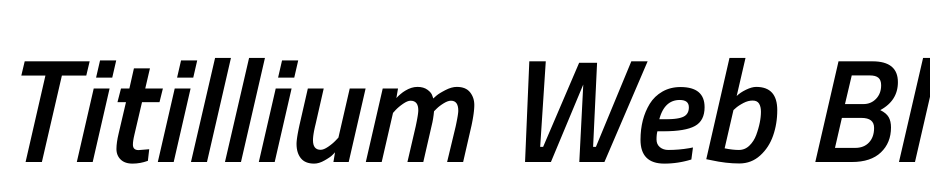 Titillium Web Black Font Download Free