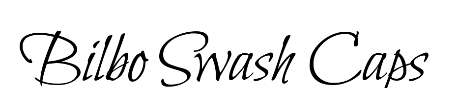 Bilbo Swash Caps Font Download Free