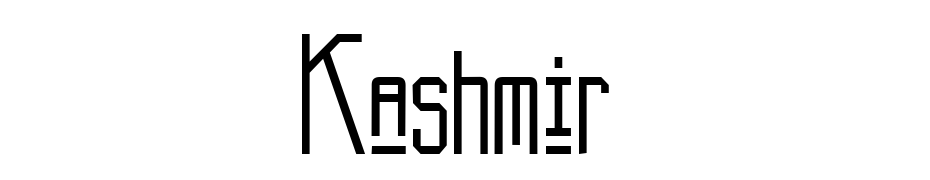 Kashmir Font Download Free