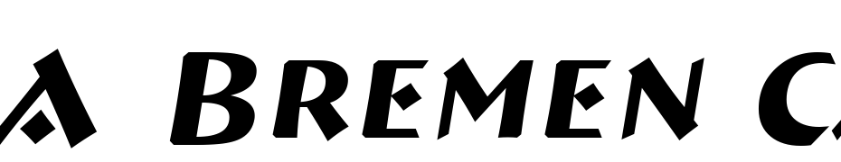 A_Bremen Caps Italic Font Download Free