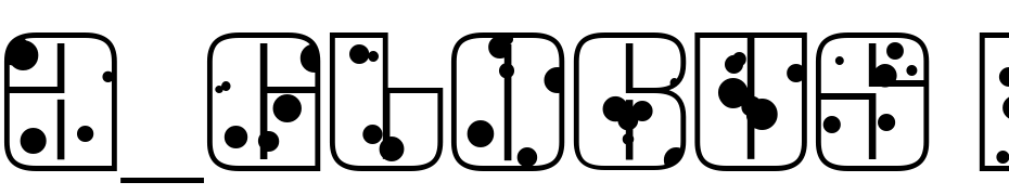 A_Globus Ink Blots Font Download Free