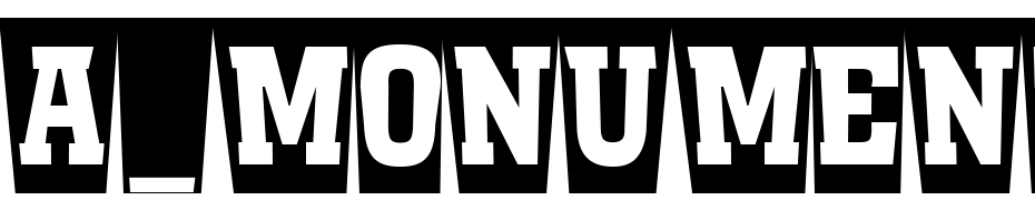 A_Monumento Ttl Nr Cm Sw Bold Font Download Free